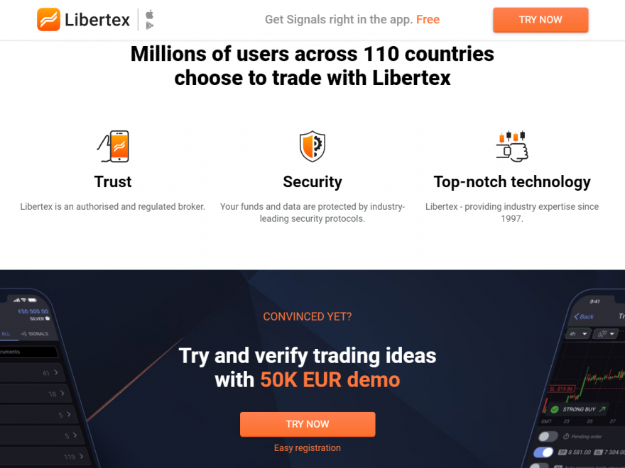 trading signals libertex